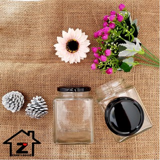 Hũ thủy tinh vuông 500ml