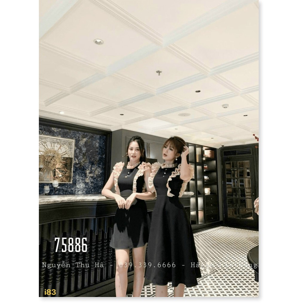 ĐẦM NỮ PHỐI BÈO TIỂU THƯ CỰC TEEN HHP