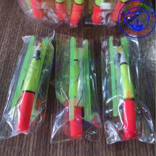 Bộ phao mút có lưỡi câu cá rô, cá trê