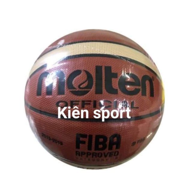 Quả bóng rổ MOLTEN hàng chính hãng của cty bóng động lực (tặng kèm lưới và kim bơm bóng )