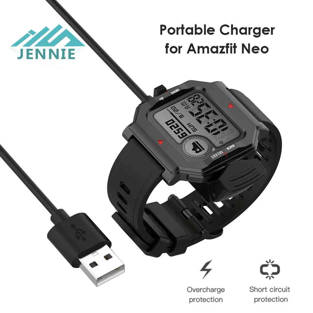 Dây Cáp Sạc USB Nhanh 1m Cho Đồng Hồ Thông Minh Huami Amazfit Neo