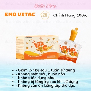 Bột Giảm Cân Emo Vị Cam [Giảm cân trong vòng 7 ngày] + Kèm quà