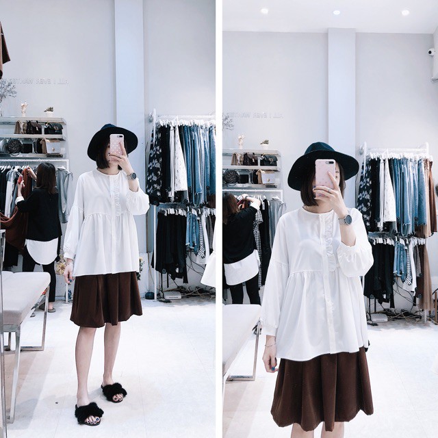 Chân váy xếp ly tag sắt - Q481 : 300 ( đen, nâu) | BigBuy360 - bigbuy360.vn