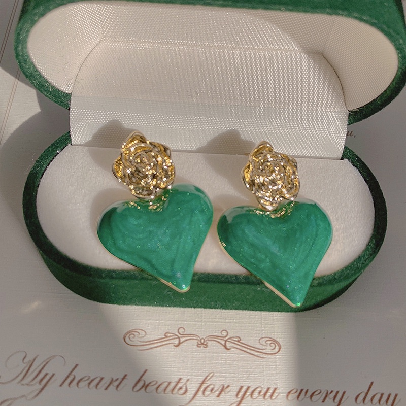 Bông Tai Hình Hoa Bằng Kim Loại Thiết Kế Đơn Giản Phong Cách Mới Thời Trang 2022