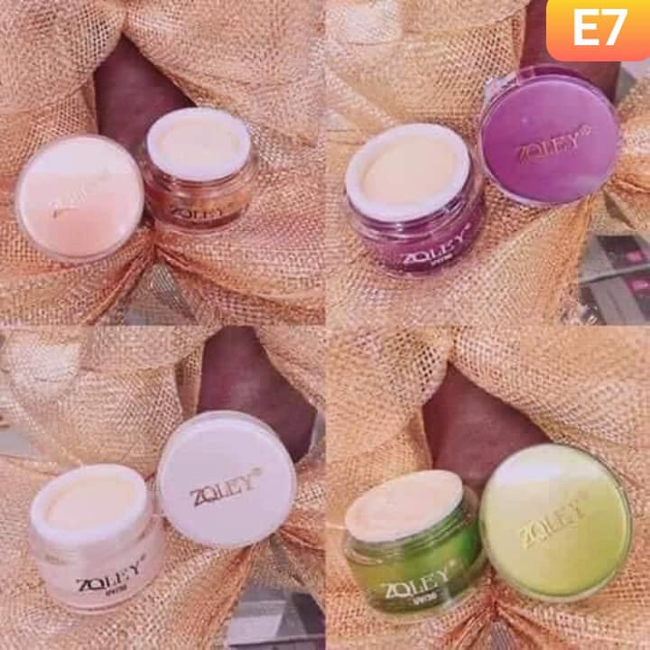 Kem Face Zoley Dưỡng Trắng , Mờ Thâm , Giảm mụn, Phục Hồi Da Zoley Trắng , Xanh , Vàng Tím 10g