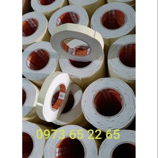 Băng dính xốp vàng 2cm x 4m