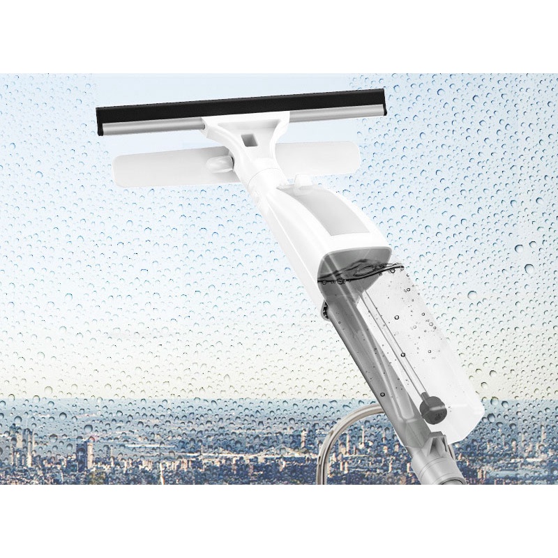 Cây lau kính thông minh dài 1m05 có bình xịt tự động phun nước