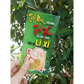 Bao Lì Xì Loại Lớn 2019 - Tết Này Vẫn Giống Tết Xưa, Vẫn Chưa Có Bồ Vẫn Ưa Lì Xì - Xấp 10 Cái - Hoàng Yến Computer