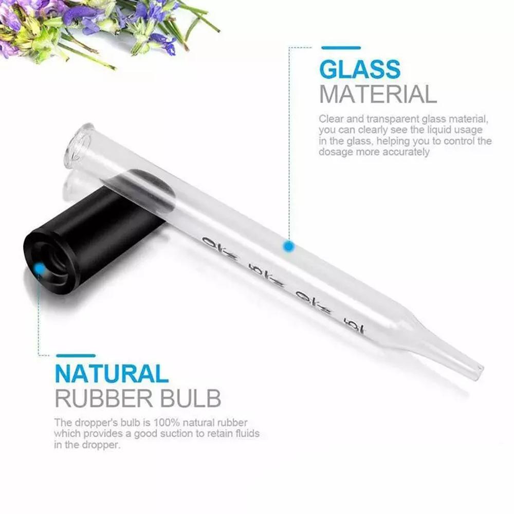 Ống Hút Nhỏ Giọt Bằng Thủy Tinh 1ml Tiện Dụng Cho Gia Đình