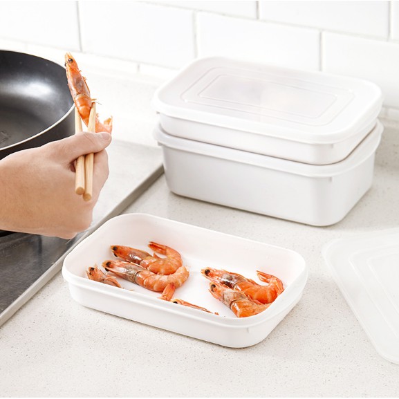 Hộp kín lưu trữ thực phẩm nhà bếp đa năng dùng được trong lò vi sóng | BigBuy360 - bigbuy360.vn