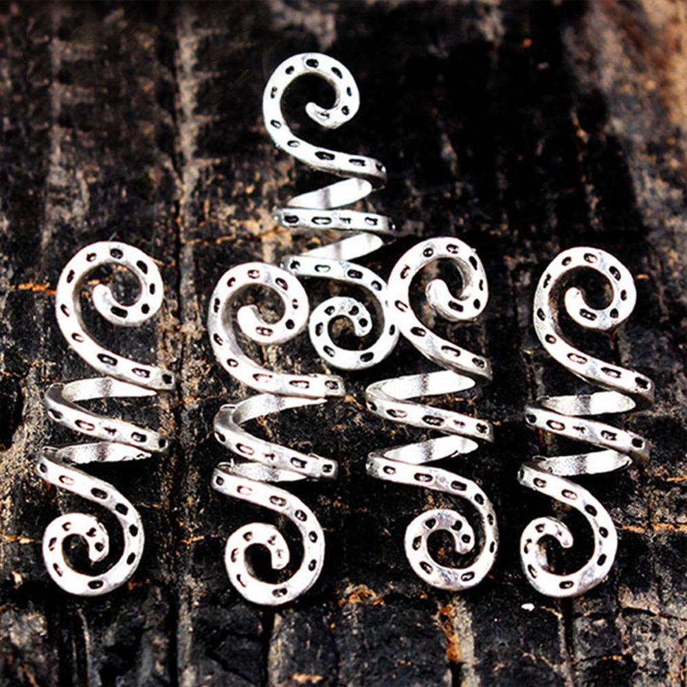 Nhẫn Bện Tạo Kiểu Tóc Dreadlock Thời Trang Cho Nam Nữ