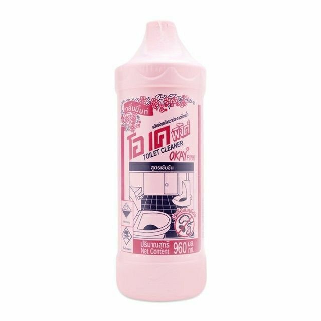 Tẩy bồn cầu thái lan okay pink 900ml