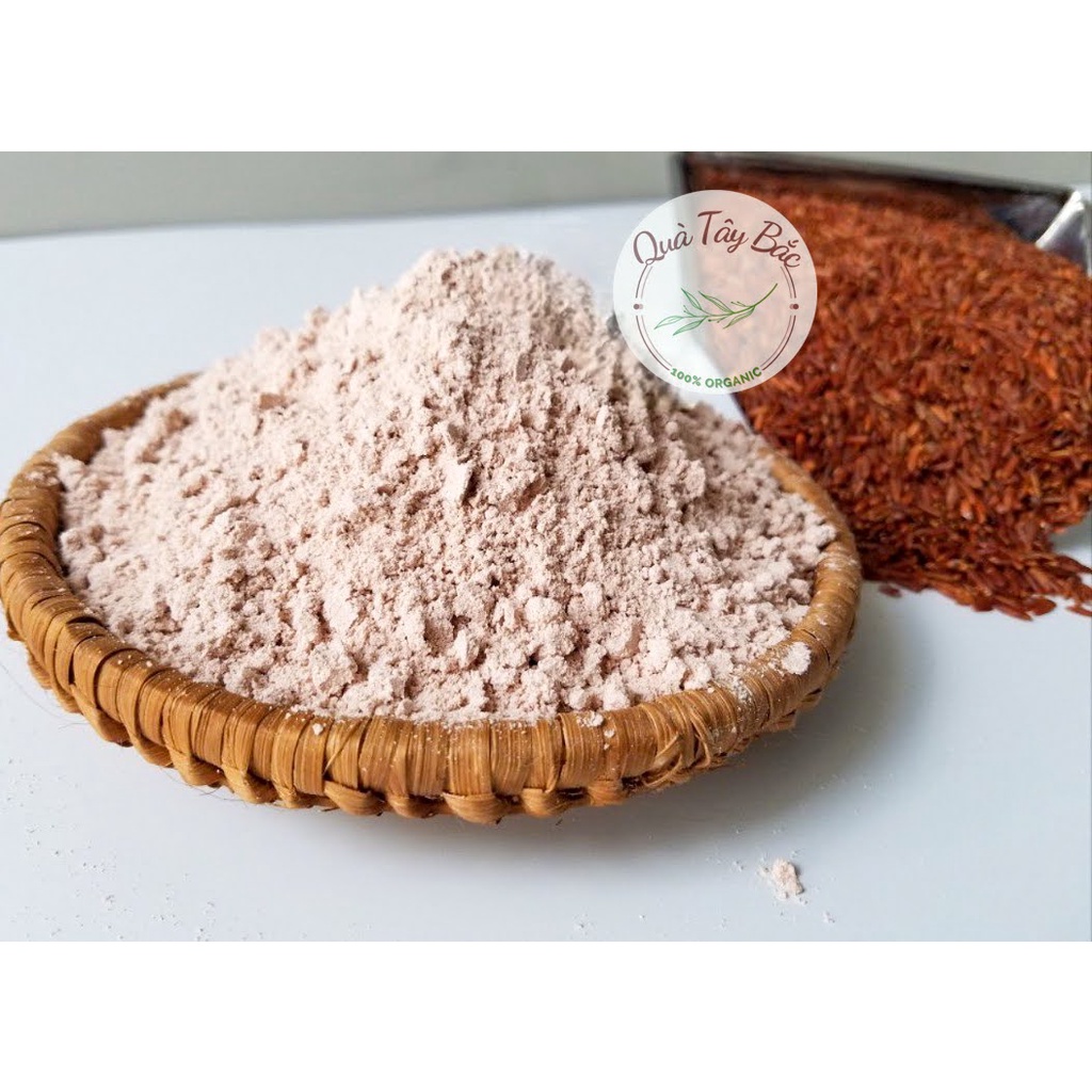 Bột gạo lứt huyết rồng rang tay Giảm cân Lợi sữa Eatclean
