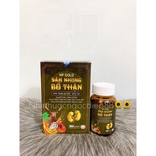 Viên uống bổ thận hp gold sâm nhung bổ thận hộp 30 viên