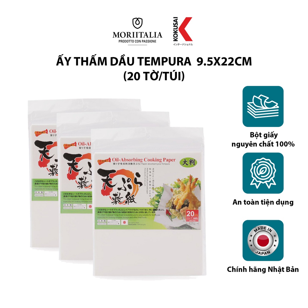 Giấy thấm dầu Kokusai Un tiện lợi moriitalia gtdd00004572