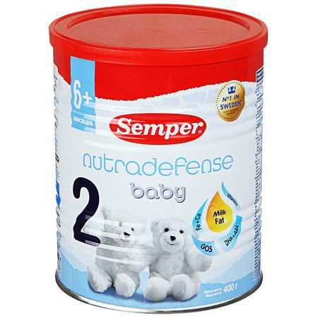 Sữa béo Semper NUTRADEFENSE BABY date 2021 400gr