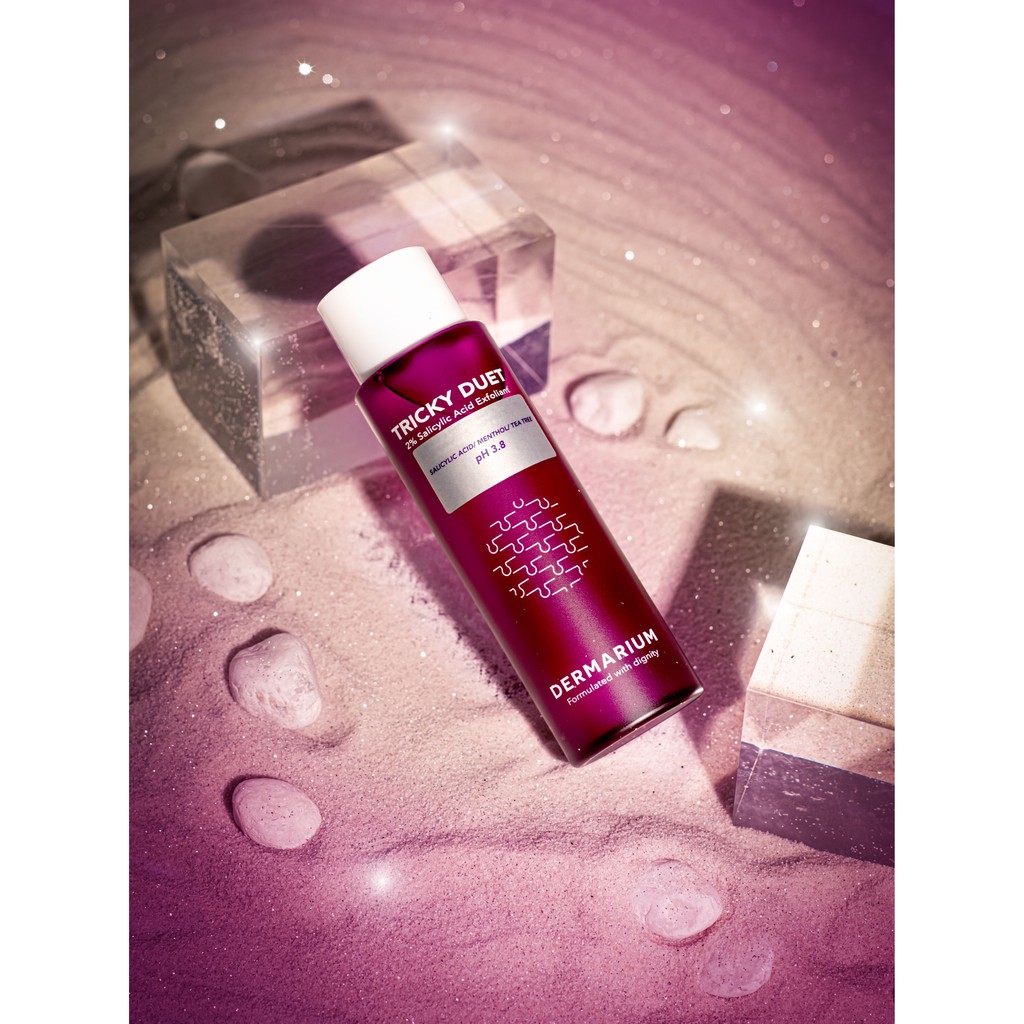 TONER ACID chứa BHA - Tricky Duet nhà Dermarium