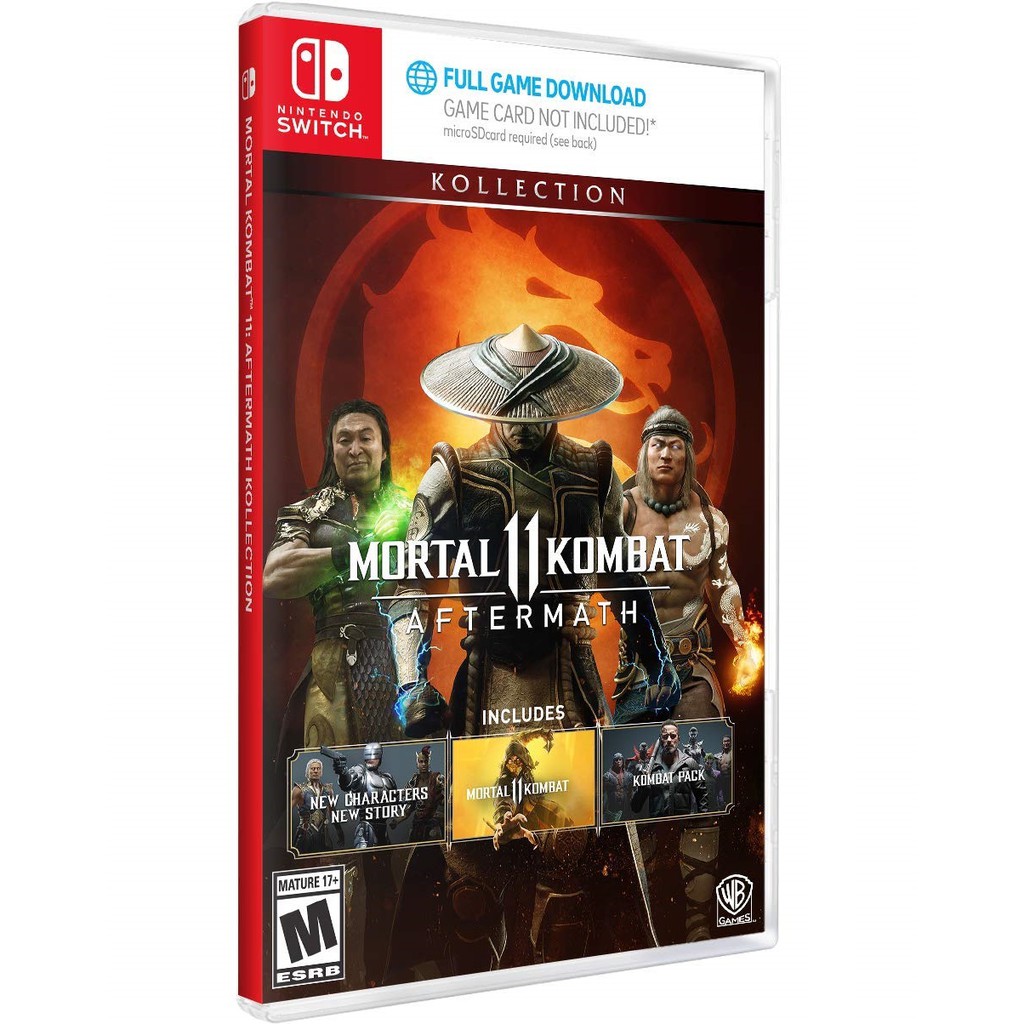 Thẻ Game Nintendo Switch Mortal Kombat 11 Aftermath Kollection