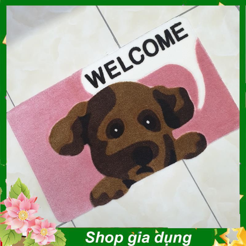 {Giá rẻ nhất} THẢM LAU CHÂN WELCOME .A0683{SP yêu thích}