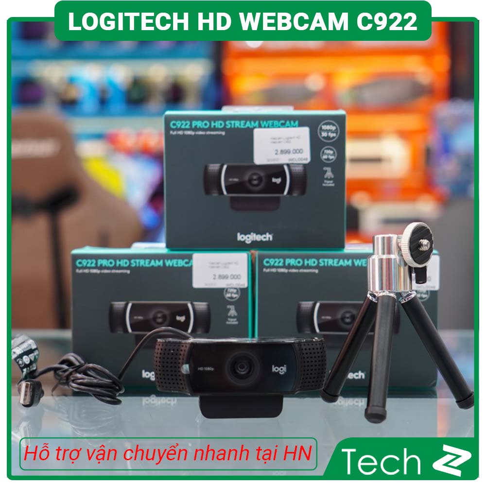 Webcam Logitech HD Webcam C922