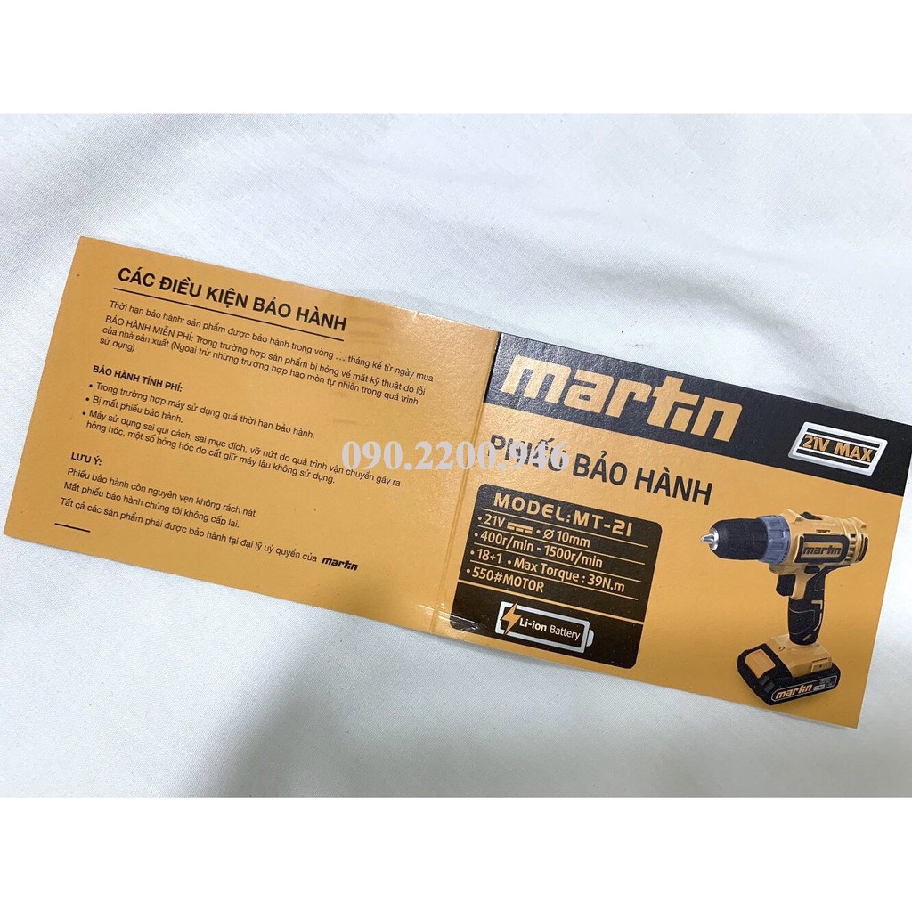 Máy khoan pin Martin 21v , Lanbiao 518 nội địa trung ương trung quốc