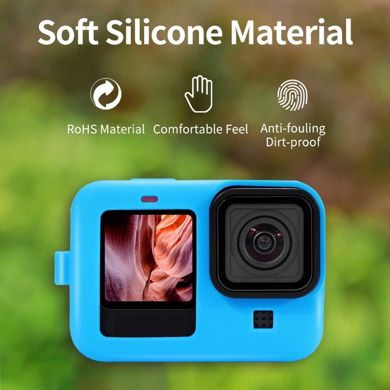 Toàn Bộ Vỏ Silicon Bảo Vệ Máy Ảnh Thể Thao GoPro Hero 9 10 11