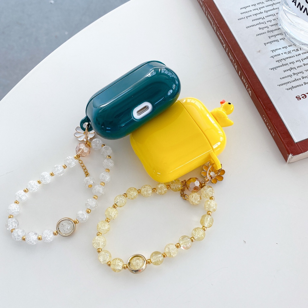 Vỏ Bảo Vệ Hộp Sạc Tai Nghe airpods pro airpods 1/2 Kết Nối Bluetooth Không Dây Mềm Mại Dễ Thương DIY