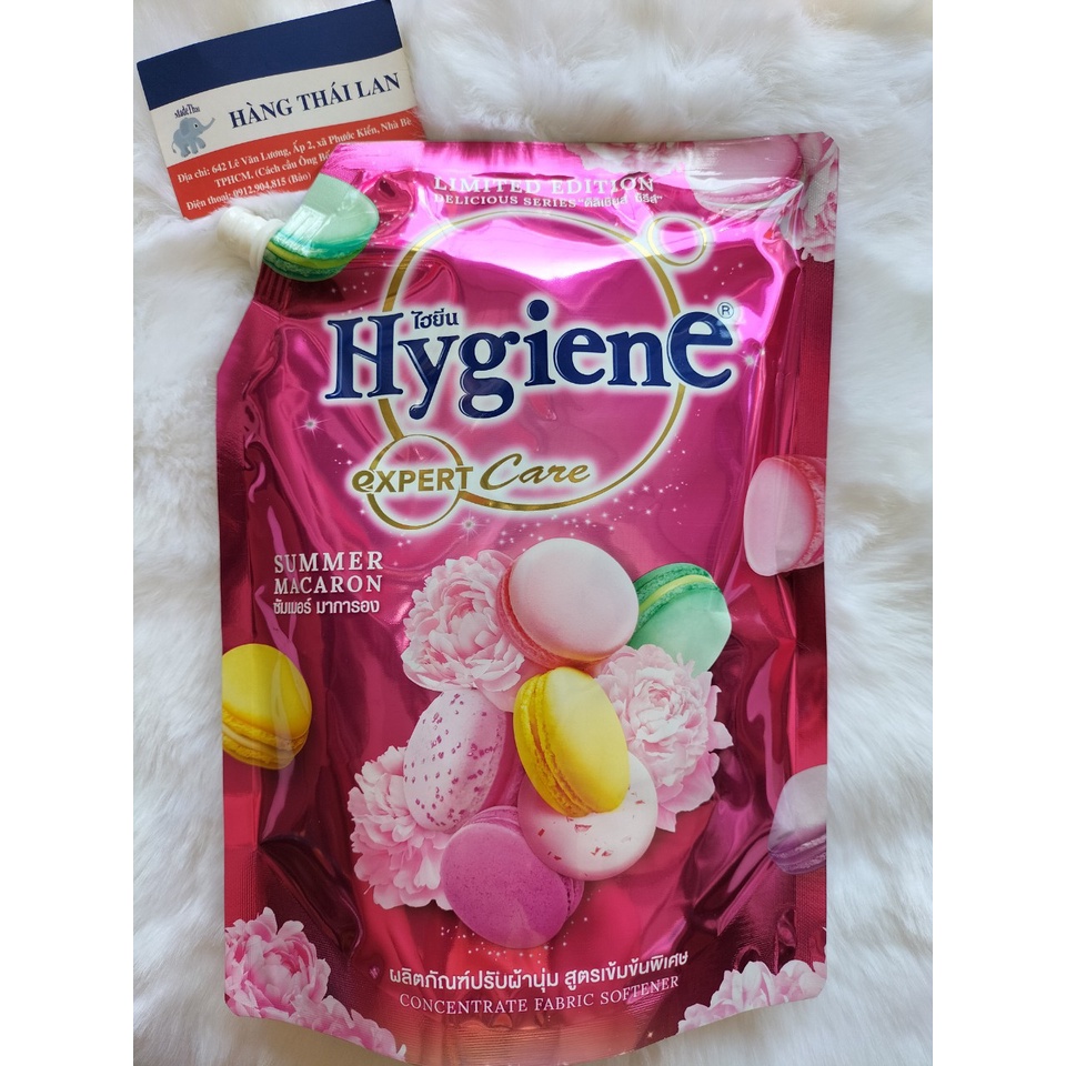 NƯỚC XẢ VẢI HYGIENE THÁI LAN 1150ML Màu Hồng Summer Macaron