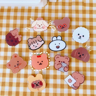 Ghim Cài Áo Hình Thỏ Hoạt Hình Dễ Thương