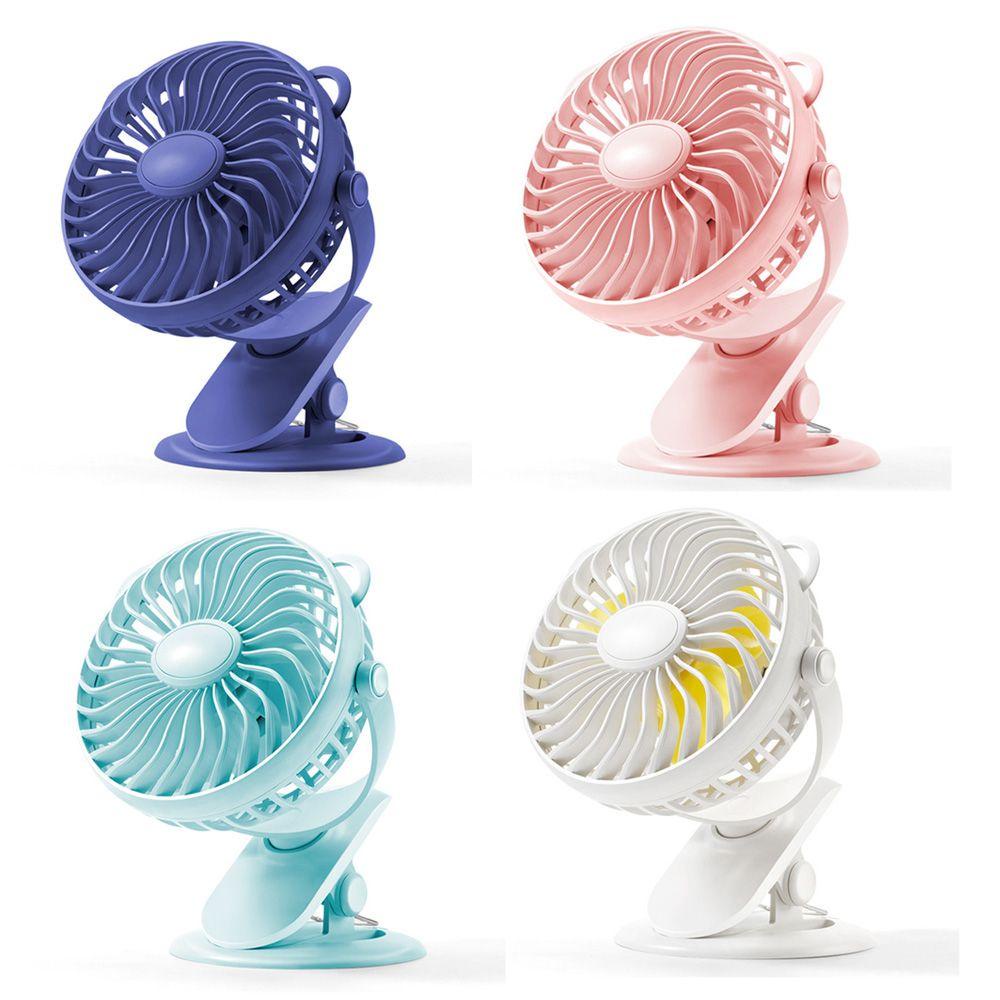 ESPO Quạt USB Gắn Xe Đẩy Em Bé Xoay 360 Độ Tiện Dụng° Quạt Cắm Trại Kẹp Bàn Điều Chỉnh Được