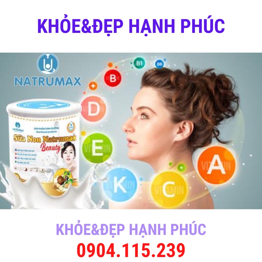 Sữa non natrumax hỗ trợ làm đẹp – 800 gr/hộp
