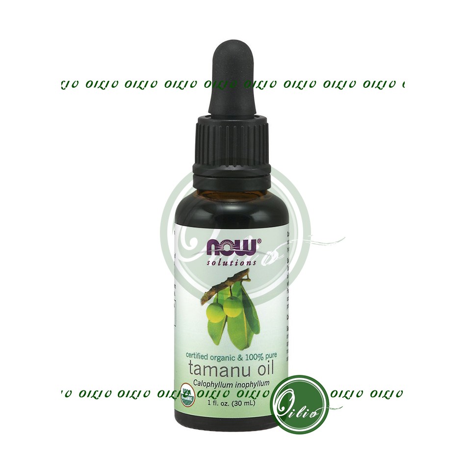 Dầu mù u chứng nhận hữu cơ Now organic Tamanu oil