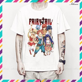 (SALE) Áo thun Anime Hội Pháp Sư Fairy Tail Natsu - Mẫu mới Cotton Thái M2338