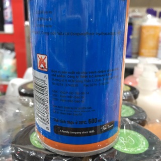 Bình xịt muỗi Raid hương cam & chanh 600ml