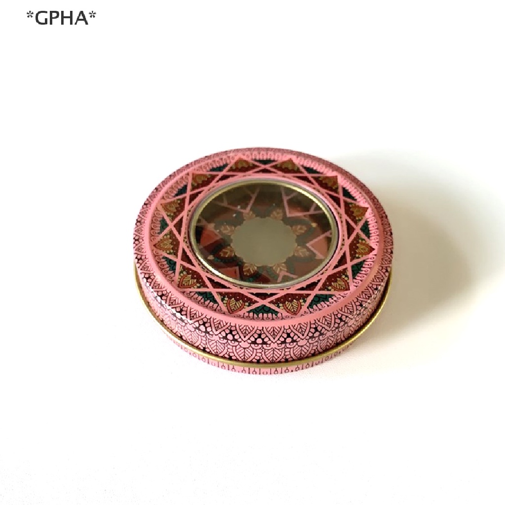 Hộp thiếc đựng nhụy hoa nghệ tay 5g hoặc 10g có cửa sổ PVC