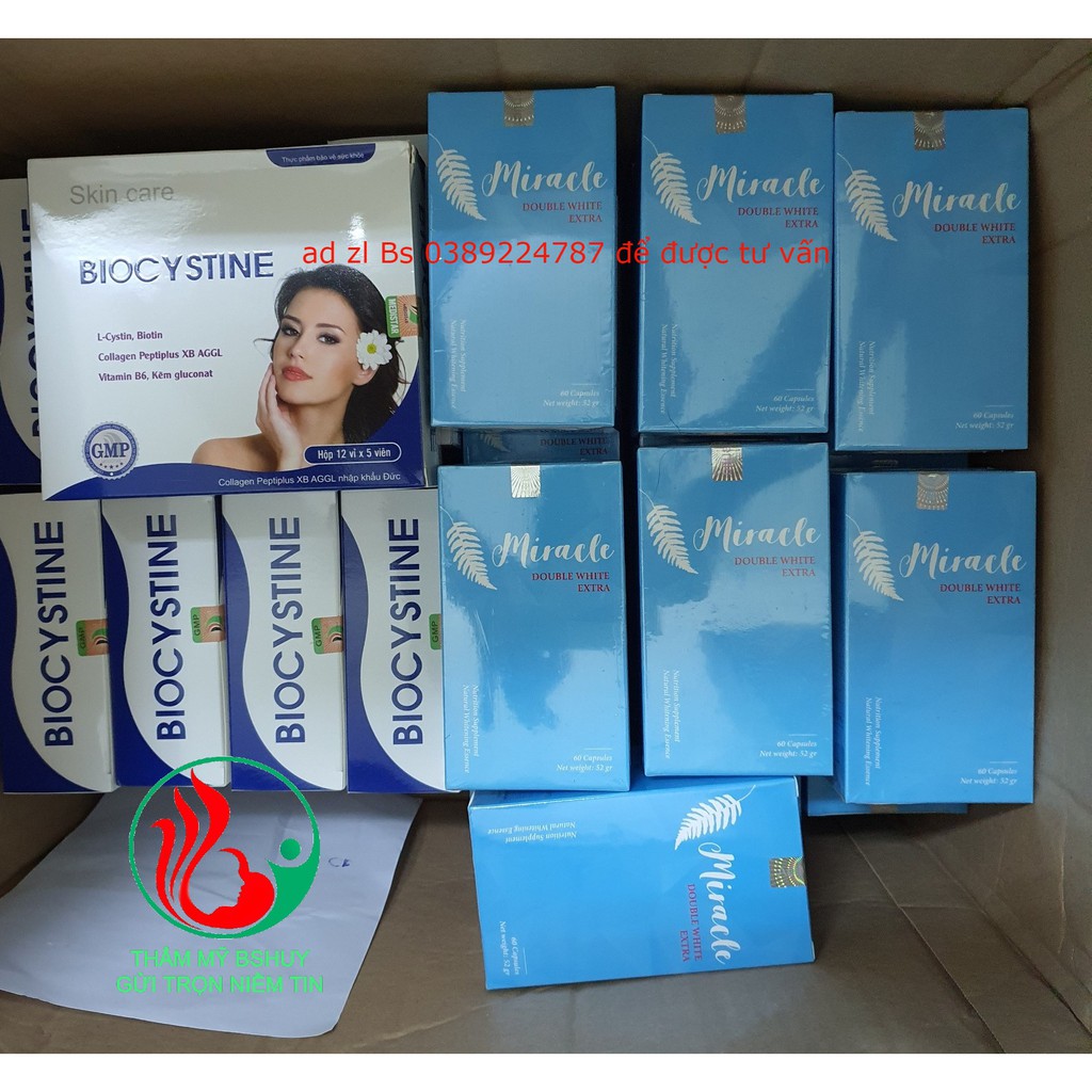 [CHÍNH HÃNG] Viên uống trắng da, giảm nám, giảm lão hóa MIRACLE - 60 Viên bởi hãng AIE PHARMACEUTICALS – MỸ | BigBuy360 - bigbuy360.vn
