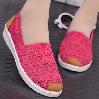 Giày clip on lưới tròn (g37)