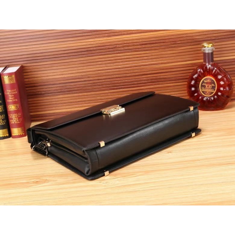 Cặp Da Khoá Số | Cặp sách Doanh Nhân nam nữ | Đựng laptop, tài liệu công tác nhiều ngăn | Đồ Da