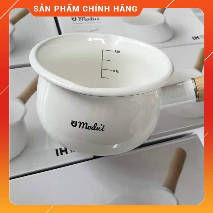 [HỎA TỐC] Nồi Sứ Modui - Nồi Nấu Bột Cháo Ăn Dặm Style Hàn Quốc Siêu Xinh Cho Bé