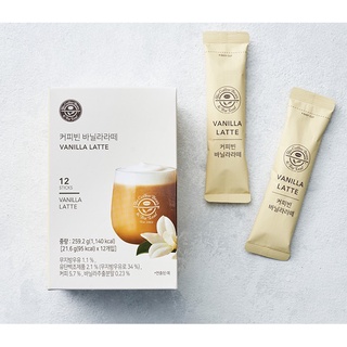 Coffee Bean Vanilla Latte 1 box = 12ea