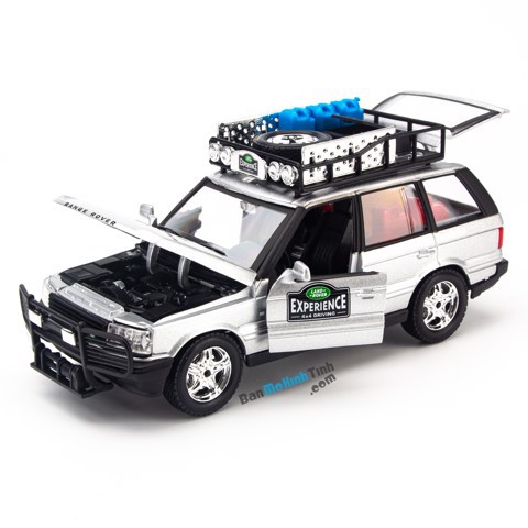 MÔ HÌNH XE RANGE ROVER SILVER 1:24 BBURAGO - MH18-22061