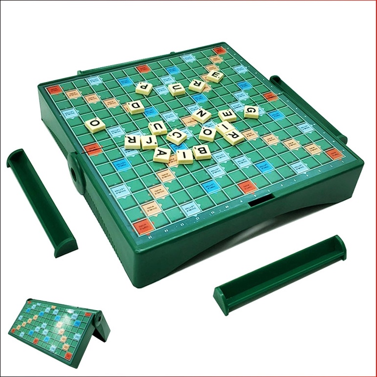 Trò Chơi Học Tiếng Anh Scrabble Có Thể Gấp Lại Phiên Bản Tiếng Anh Làm Trò Chơi Học Tiếng Anh Đánh Vần Dạy Học Tiếng Anh