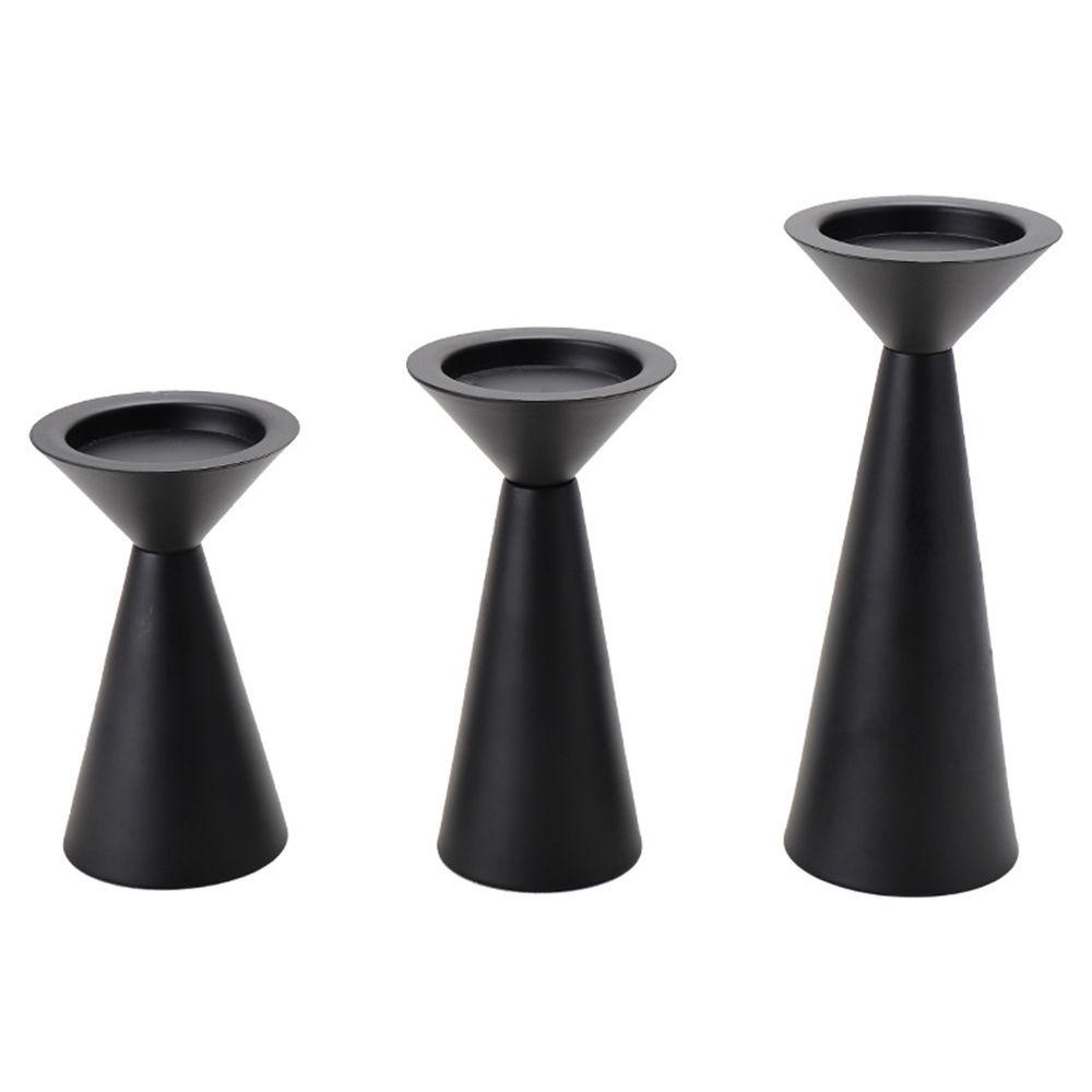 SUSANS Giá Đỡ Đèn Cầy Hình Nón Bằng Kim Loại Kiểu Vintage Trang Trí Nhà Cửa / Tiệc Cướ