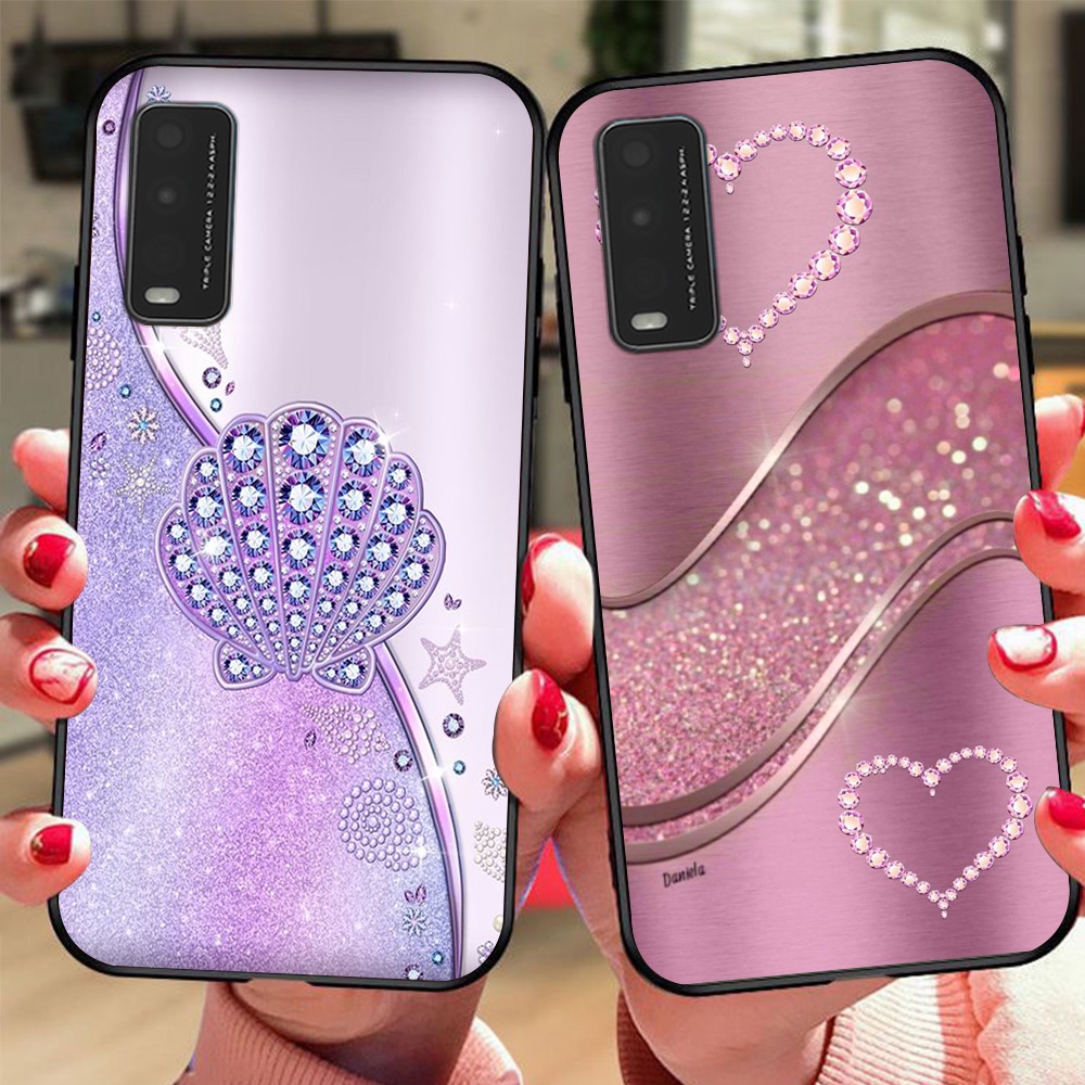 Ốp lưng điện thoại vivo y20 in hình phong cách nữ sang chảnh