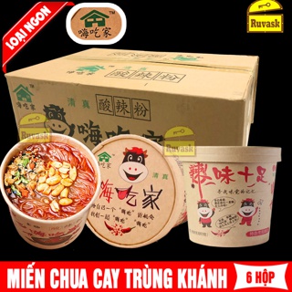 6 hộp miếng cay trùng khánh