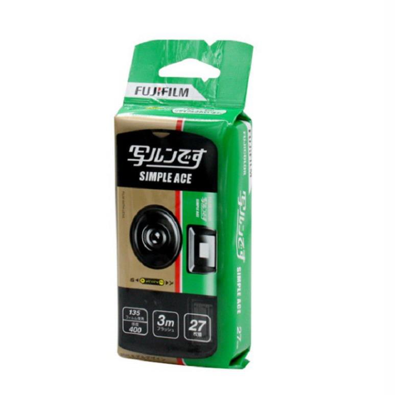 Máy ảnh dùng một lần Fuji Kodak ISO400 phim 135 ngắm và chụp đèn flash 27 2022-09