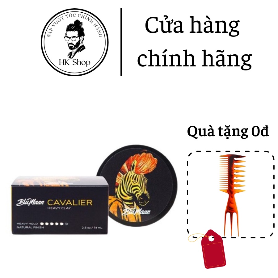 Sáp vuốt tóc Blumaan Cavalier Clay 74Gram