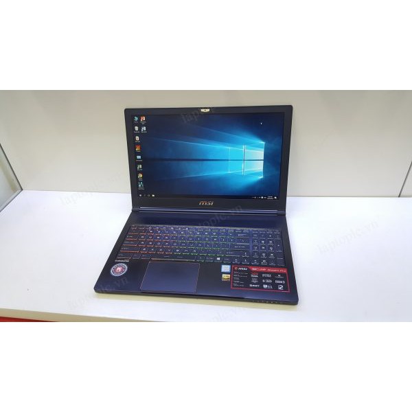 Máy tính MSI GS63 7RE i7 7700HQ Ram 8G SSD128G 1TB GTX 1050Ti