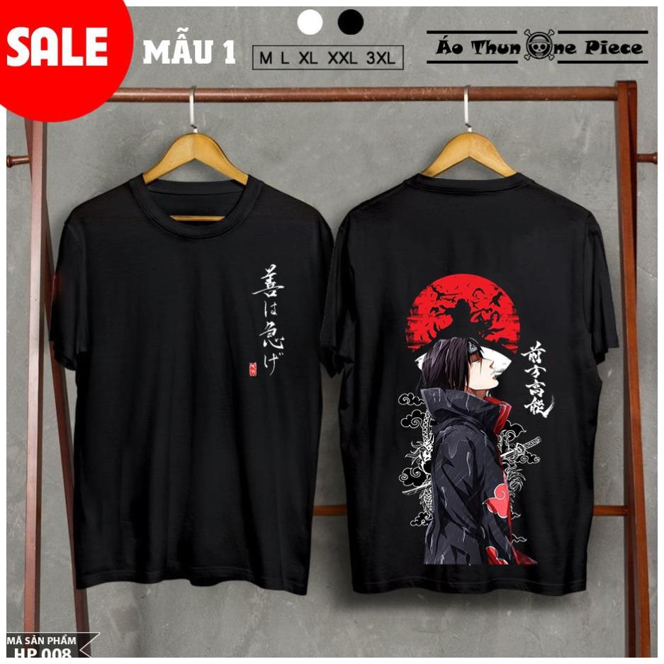 Áo phông Anime Naruto, Áo Itachi Uchiha, Cực Chất, Cực Ngầu