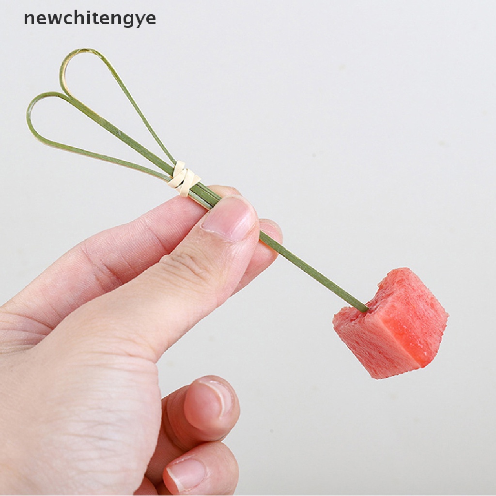 100 Xiên Tre Ăn Trái Cây Dùng Một Lần Tiện Dụng